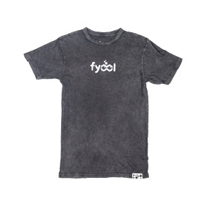 Fyool Logo Tee - Vintage Black